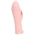 Loveline - vibrator pentru deget cu textură - silicon roz