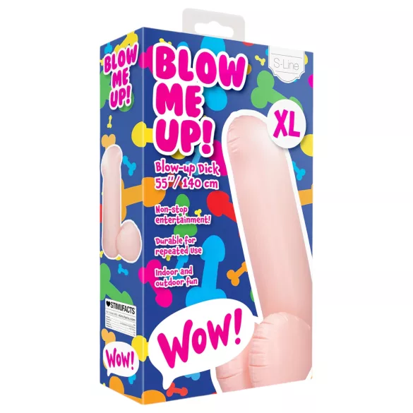 Blow Me Up - balon gonflabil în formă de penis - 140 cm