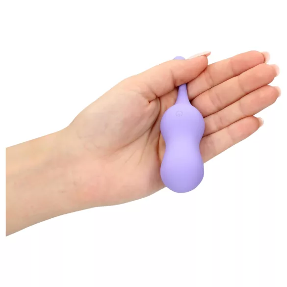 Loveline - bilă vaginală cu vibrații wireless reîncărcabilă - mov