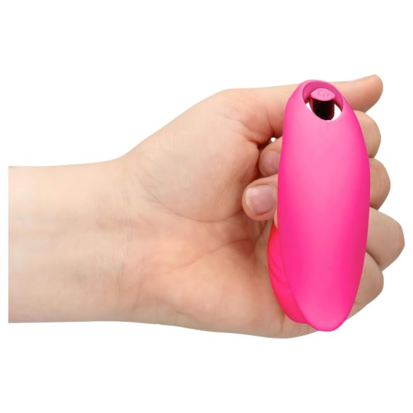 Loveline - vibrator pentru cuplu cu telecomandă, reîncărcabil - roz
