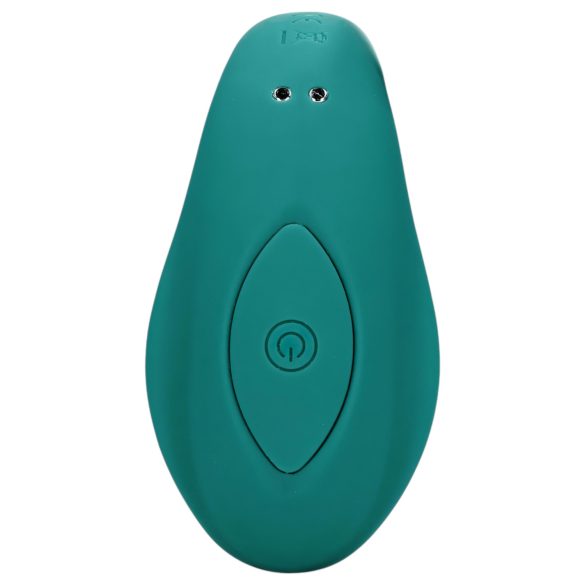 Loveline - vibrator pentru cuplu, reîncărcabil, rezistent la apă, verde