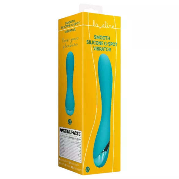 Loveline - vibrator punctul G reîncărcabil - turcoaz