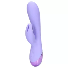  Loveline - vibrator clitoridian tip iepuraș cu braț - reîncărcabil - mov