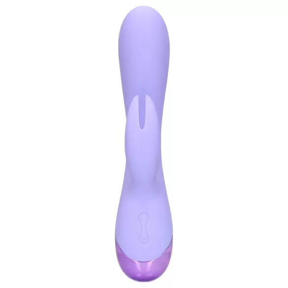 Loveline - vibrator clitoridian tip iepuraș cu braț - reîncărcabil - mov