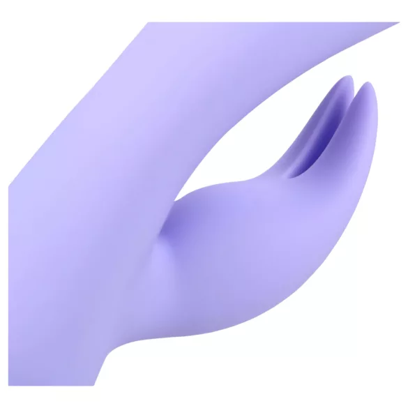 Loveline - vibrator clitoridian tip iepuraș cu braț - reîncărcabil - mov