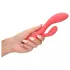 Loveline - vibrator cu braț pentru clitoris, reîncărcabil, impermeabil, roz