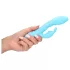Loveline - vibrator rabbit pentru clitoris, rezistent la apă - albastru