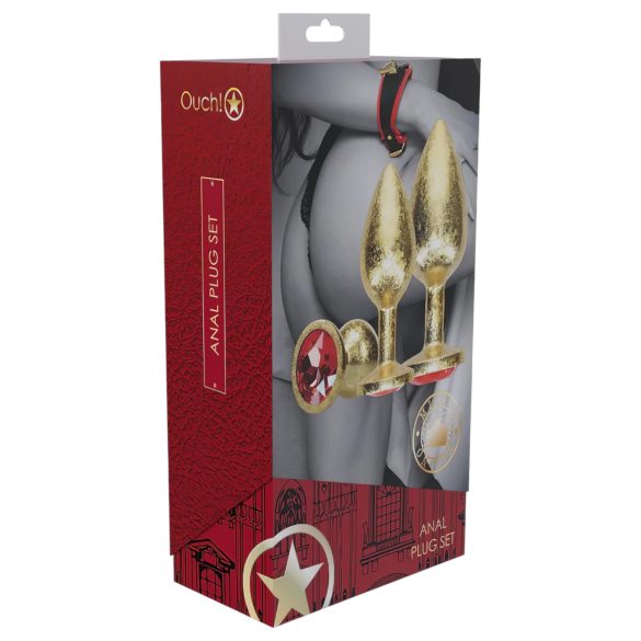 Ouch! - set dopuri anale - auriu