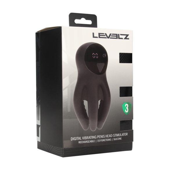 Levelz - vibrator pentru gland digital - negru