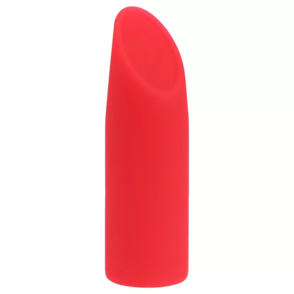 Loveline Angel - vibrator tip ruj cu 4 accesorii (roz)