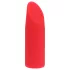 Loveline Angel - vibrator tip ruj cu 4 accesorii (roz)