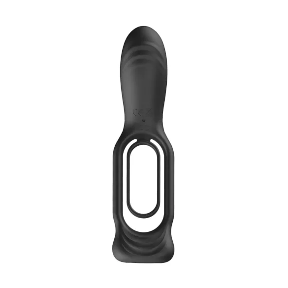 No.88 - inel pentru penis cu vibrații - negru