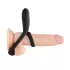 No.88 - inel pentru penis cu vibrații - negru