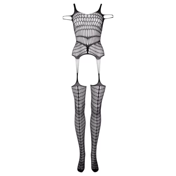 Le Désir - set lenjerie nețesută - negru - S-XL