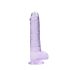 RealRock - dildo realist transparent - mov 19cm