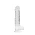 REALROCK - dildo realist transparent - 19cm