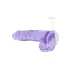 RealRock - dildo realist transparent - mov 22cm