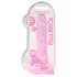RealRock - dildo realist transparent - roz - 22cm