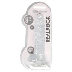 REALROCK - dildo transparent realist (22cm)