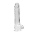 RealRock - dildo realist transparent - 22 cm