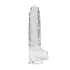 RealRock - dildo realist transparent - 22 cm