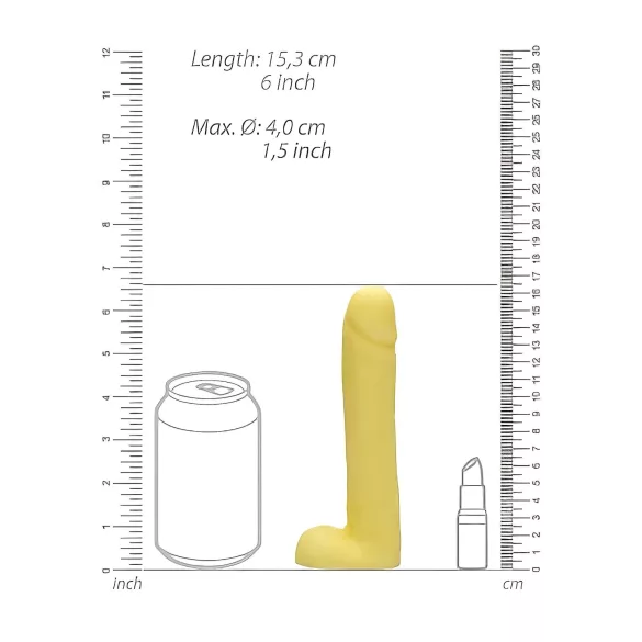 S-Line - Dicky - săpun penis cu testicule - vanilie (210g)