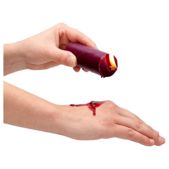 Ouch Rose - lumânare de masaj parfumată cu trandafir - parafină 100g