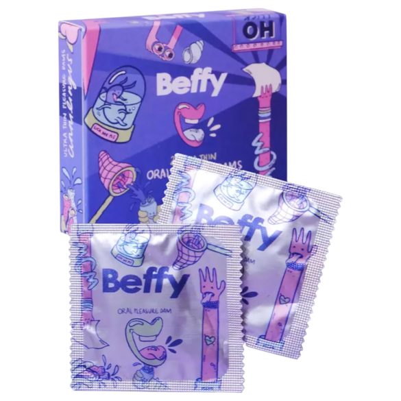 Beffy - prezervativ oral ultra subțire - 2 bucăți