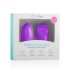 Easytoys - Ou vibrator cu 7 ritmuri și telecomandă (mov)
