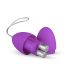 Easytoys - Ou vibrator cu 7 ritmuri și telecomandă (mov)