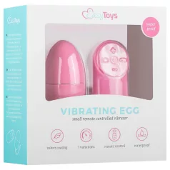 Easytoys - Ou vibrator cu telecomandă 7 mode - roz