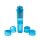 Easytoys Pocket Rocket - set cu vibrator - albastru (5 piese)