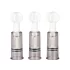 Easytoys - set pompă pentru sâni și vagin - 3 piese