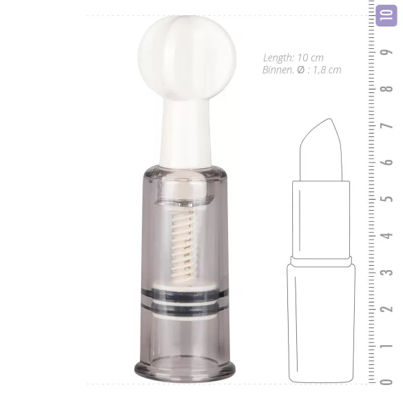 Easytoys - set pompă pentru sâni și vagin - 3 piese
