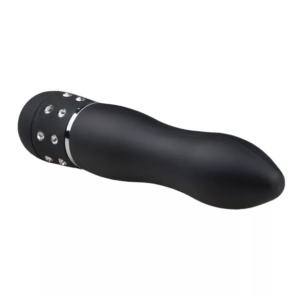 Easytoys - mini vibrator curbat Diamond - negru
