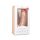 Easytoys - dildo cu ventuză și testicule (20cm) - natur