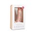 Easytoys - dildo cu ventuză și testicule (20cm) - natur