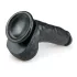 Easytoys - dildo cu ventuză și testicule - 20cm - negru