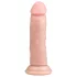 Easytoys - dildo realist cu ventuză - 15,5 cm - culoare natur