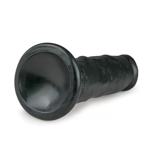 Easytoys - dildo realist cu ventuză - negru 15,5cm