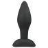 Easytoys - plug anal din silicon - mic (negru)