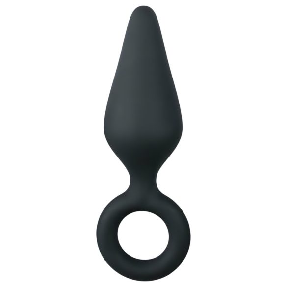 Easytoys Pointy Plug S - plug anal (negru) - mic