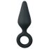 Easytoys Pointy Plug S - plug anal (negru) - mic