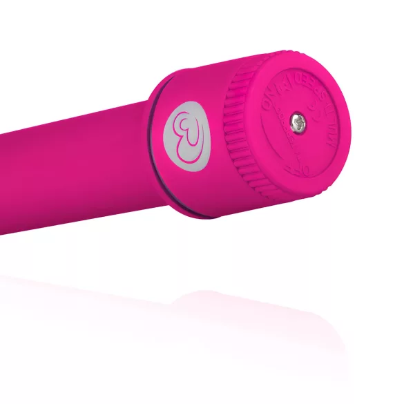 Easytoys - Vibrator punctul G subțire - silicon roz