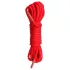 Easytoys Rope - funie de bondage (5 m, roșu)