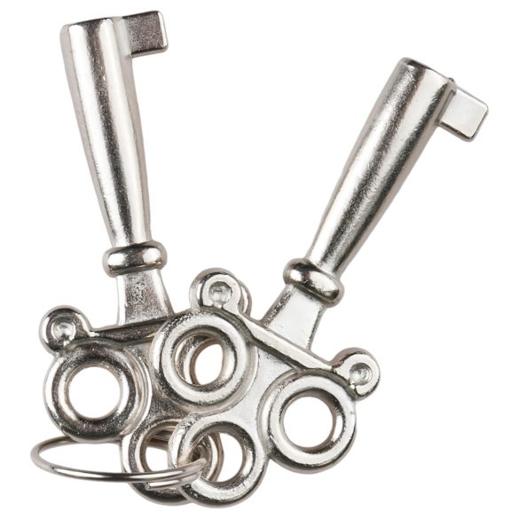 Easytoys - cătușe plușate - negru