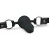 Easytoys - Căluș cu dildo intern (negru)