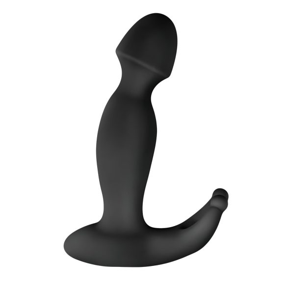 Easytoys - vibrator prostatean - stimulare intensă - silicon negru