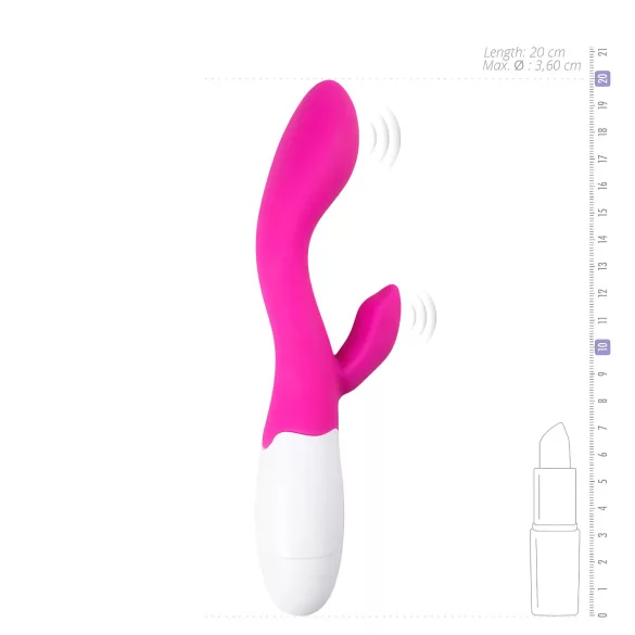 Easytoys Lily - vibrator cu braț pentru clitoris - roz