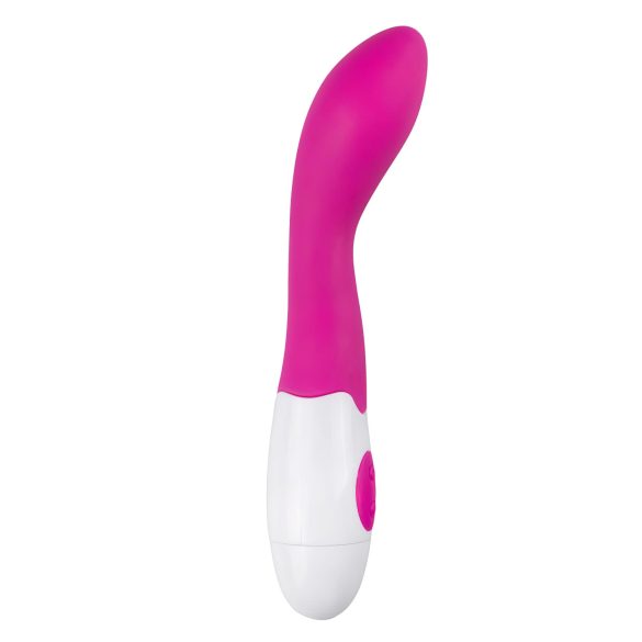 Easytoys Blossom vibe - Vibrator din silicon pentru punctul G (roz)